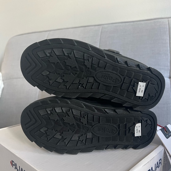 Pajar Canada Taya Kids Black Snow Boots Soze 13 US 31 EU - Picture 2 of 9